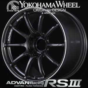 アドバン レーシング RS3 輸入車用 アルミホイール 19×8.5J　5/112　+45 ブラック...