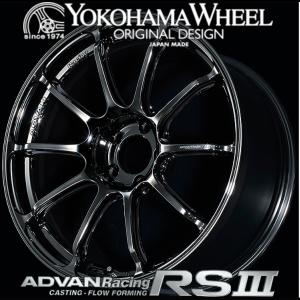 アドバン レーシング RS3 アルミホイール 18×9.0J 5/114.3 +25