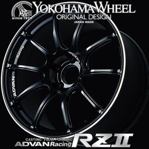 アドバンレーシング RZⅡ ホイールセット アバルト PCD98 アドバン レーシング RZ2 RZII アルミホイール 18×8.5J 5/114.3 +45