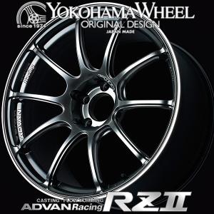 アドバン レーシング RZ2 RZII アルミホイール 17×7.5J 5/114.3 +48