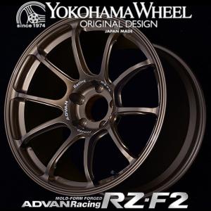 ADVAN Racing RZ-F2 18インチホイールセット アドバン レーシング RZ-F2 アルミホイール 18×9.5J 5/114.3 +44