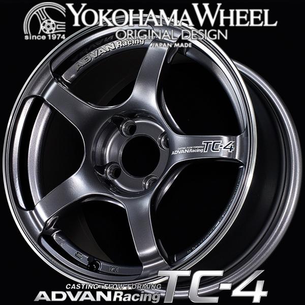 アドバン レーシング TC4 アルミホイール 16×7.0J　5/114.3　+44 レーシングガン...
