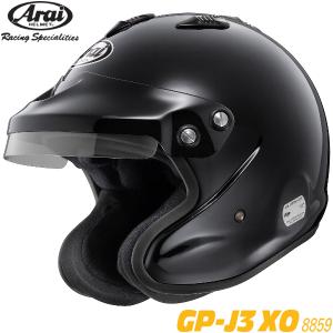 アライ ヘルメット GP-J3 XO 8859  4輪ラリー用 規格：スネルSA/FIA8859 色：黒　 サイズ：(62-63) XXL｜howars