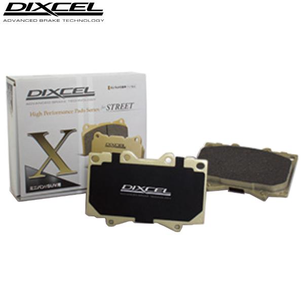 ディクセル ブレーキパッド Xタイプ アコード CA1 1800 85/6〜89/9 車台No.→1...