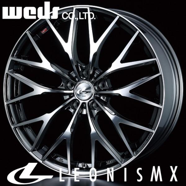 ウエッズ レオニス MX アルミホイール 19×8.0Ｊ　5/114.3　+35 BMC/ミラーカッ...