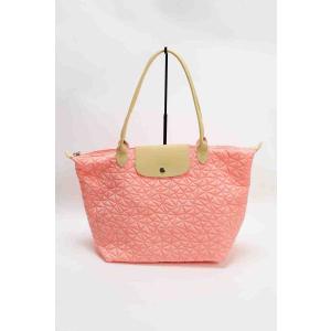 美品 Longchamp ロンシャン トートバッグ 16コレクション 別倉庫からの配送 ピンク ル プリアージュ 313 イルージョン 19 Illusion Pliage Le 622