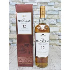 未開栓 Sale開催中 酒 The Macallan スコッチ ウイスキー 700ml マッカラン12年 シェリーオーク イギリス 1905lt096 ハイランド シングルモルト 40