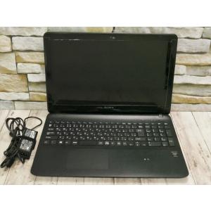 Sony ノートパソコン Svf153b1gn 期間限定特別価格 Vaio Windows10 Pentium 3556u 1 7ghz Webカメラ ブラック 3gb 1907lr058 ソニー 4gb Hdd 15 6インチ