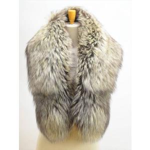 安い Saga Fox ショール ストール ブラウン系 全長114cm サガフォックス 1911ls196 毛皮