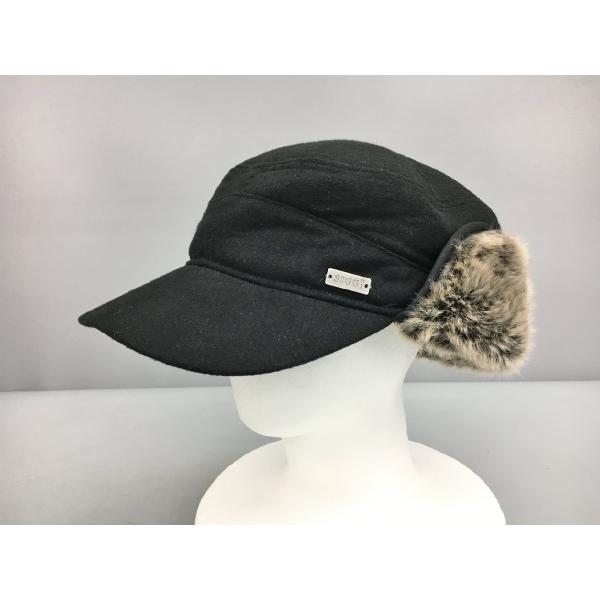 シッギ siggi キャップ ブラック ミリタリー 帽子 60cm 2409LR091