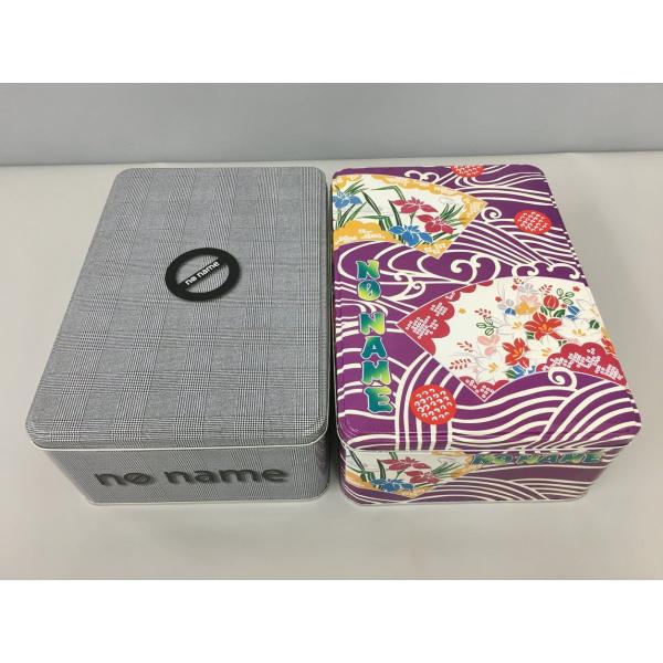ノーネーム NO NAME 靴用 ブリキ缶 2個まとめセット 空き缶 2501LT115