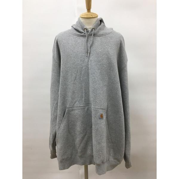カーハート Carhartt パーカー 4XL グレー 裏起毛 ヘビーウェイト スウェット 未使用 ...