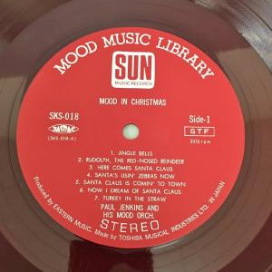 LPレコード ムード・イン・クリスマス SUN...の詳細画像5