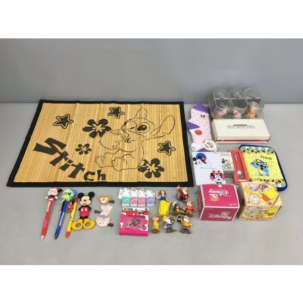 ディズニーグッズ まとめセット カップ フィギュア 文具 水筒 他 未使用品混在 2509LR174