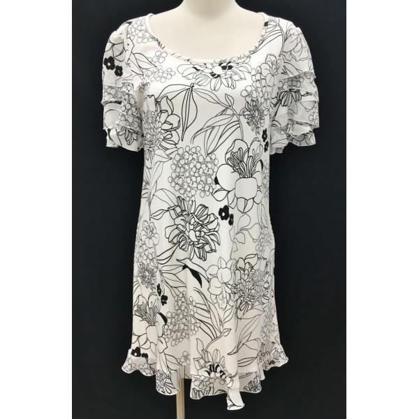 トゥービーシック TO BE CHIC チュニック ワンピース III 花柄 半袖 2509WS05...