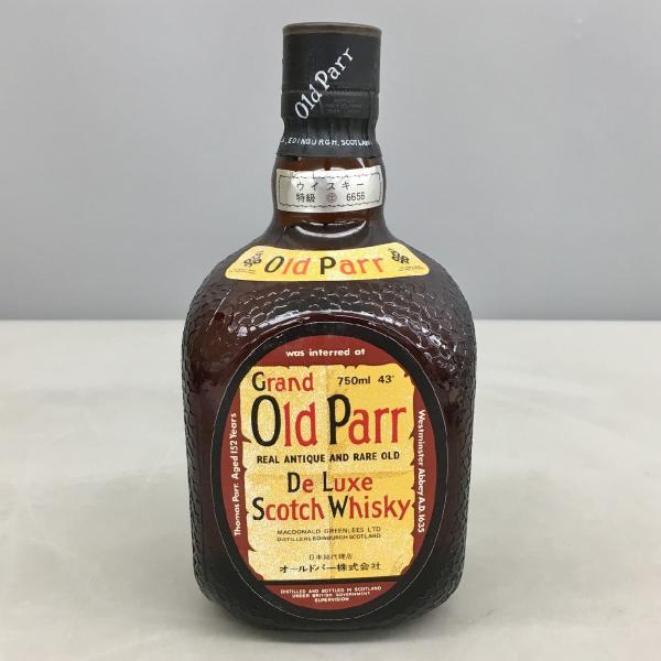 ウィスキー 750ml 43% 特級 スコッチウイスキー オールドパー Old Parr 未開栓 2...