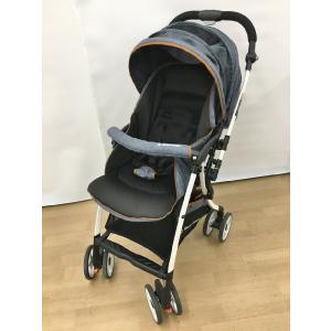 西松屋チェーン 両対面A型ベビーカー スマートエンジェル 3755A 生後1ヶ月-36ヶ月まで ネイビー 2510LS076