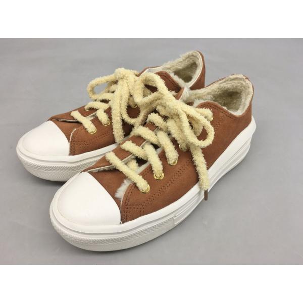 コンバース converse スニーカー レディース A14209C UK7.5 ブラウン系 ボア ...