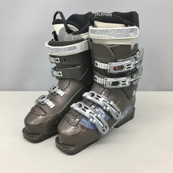 サロモン SALOMON スキーブーツ CHARM ブラウン系 25.0cm 2511LR305