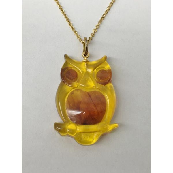 ネックレス フクロウモチーフ 梟 2511LR388