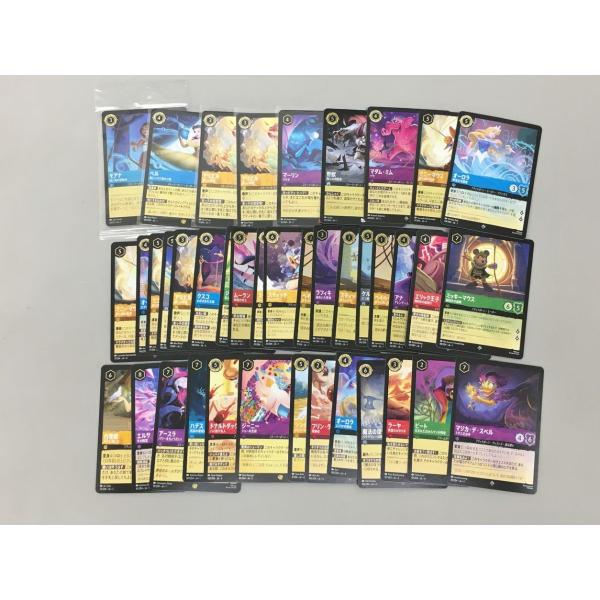 Disney Lorcana 40枚まとめセット オーロラ ミッキーマウス アナ スティッチ ジーニ...