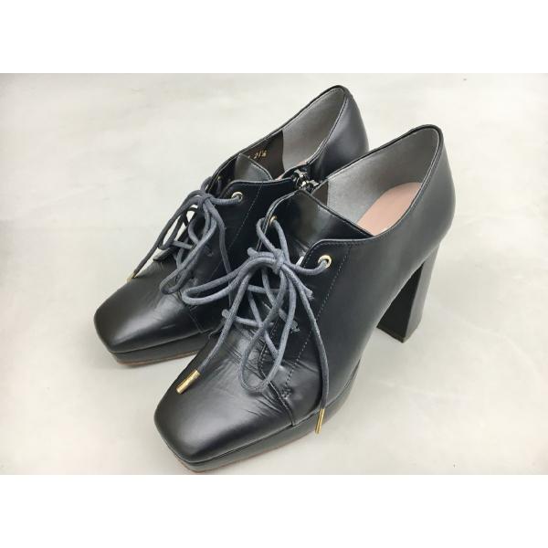 ダイアナ DIANA レディース ショートブーツ U29227 21 1/2 ブラック 2512LR...