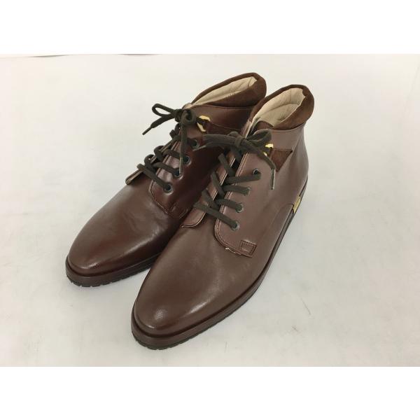 レディース バリー BALLY VASANO ショートブーツ 3 1/2 E ブラウン 箱付き 26...
