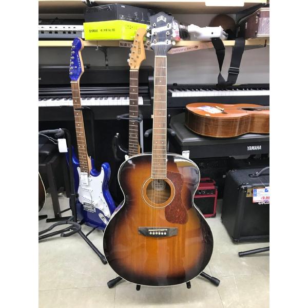 ギルド GUILD エレキアコースティックギター F-250E Deluxe 弦楽器 ソフトケース付...