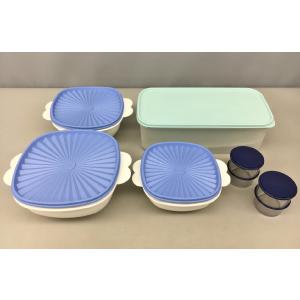 新品　tupperware タッパーウエアー　7種類19点セット まとめて19個】タッパーウェア Tupperware MM楕円／ワイド タッパー