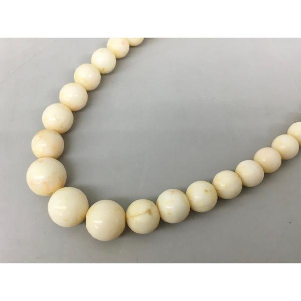 ネックレス 白珊瑚 2602LR151