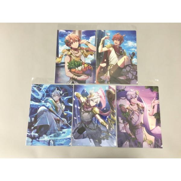 キャラクターグッズ A4 クリアファイル まとめ5枚セット アイドリッシュセブン アイナナ 未使用 ...