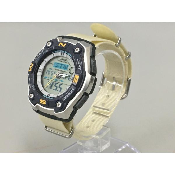 カシオ CASIO 腕時計 AQW-101 メンズ クォーツ ベルト社外品 2603LS018