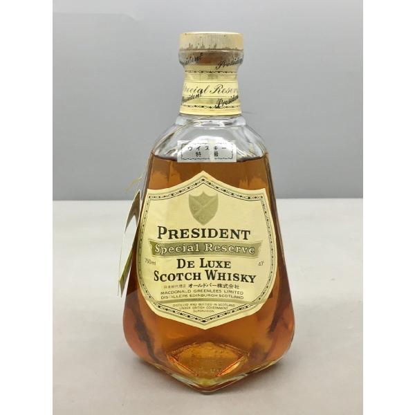 オールドパー プレジデント PRESIDENT スコッチウイスキー 750ml 43% 替栓 箱付 ...