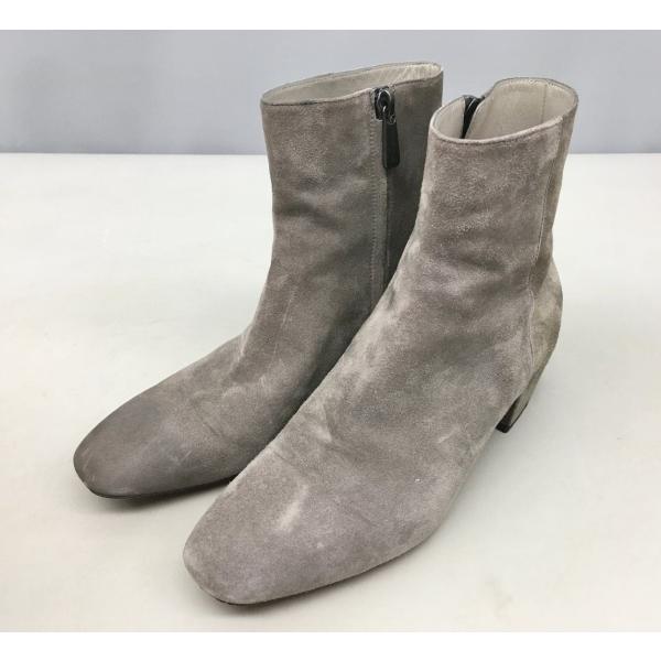 サントーニ Santoni レディース 35 ショートブーツ イタリア製 スエード 2603LT03...
