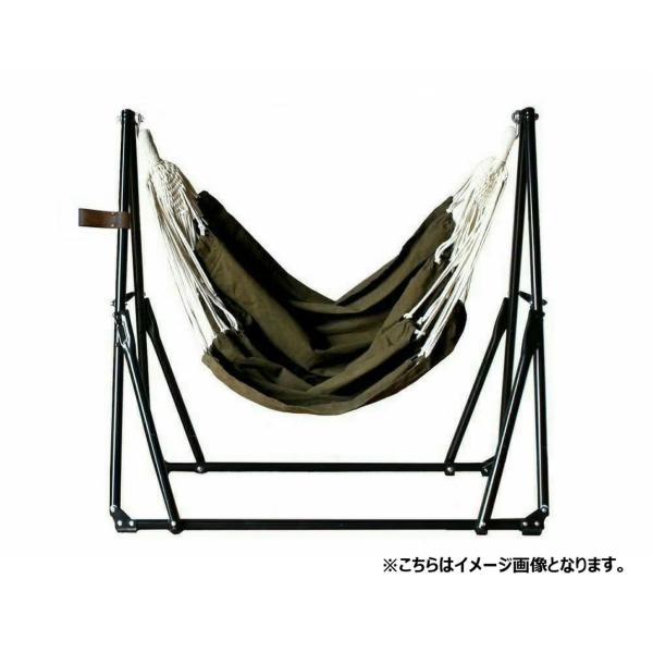 自立式3wayハンモック カーキ ハンモック ハンモックチェア ハンガーラックとして