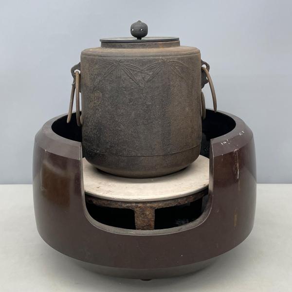 茶道具 茶釜 風炉まとめセット 現状品
