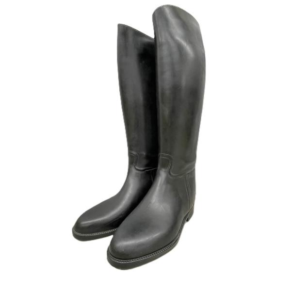 エーグル AIGLE 乗馬ブーツ ロングブーツ M 6 ブラック