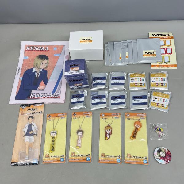 ハイキュー!!グッズまとめセット アクリルチャーム トレーディングケース キーホルダー他