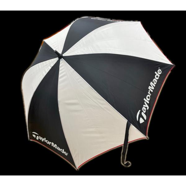 テーラーメイド ゴルフ用品 傘 ホワイト×ブラック