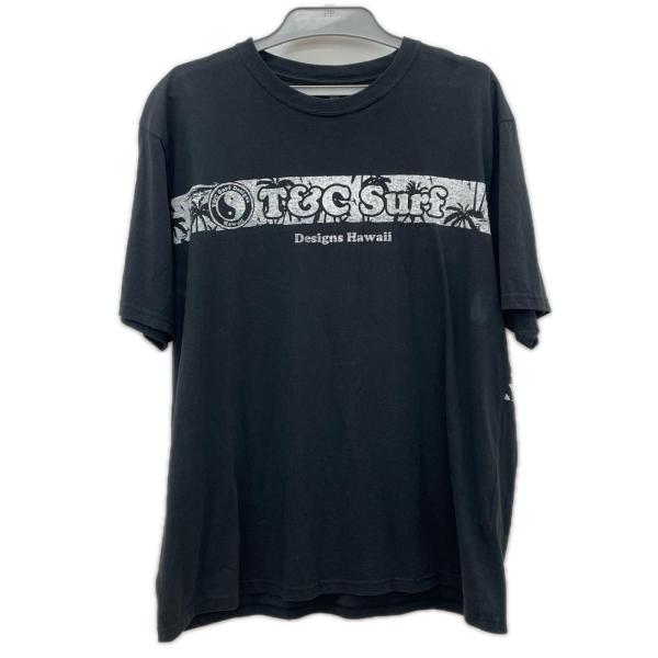 タウン＆カントリー Town&amp;Country 半袖Tシャツ サーフTシャツ シルバープリント 3L