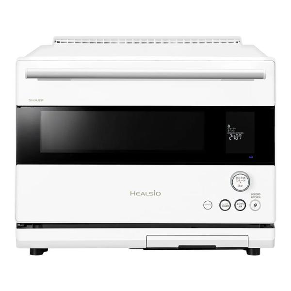 SHARP シャープ ウォーターオーブン ヘルシオ 30L 2段調理 AX-RS1C-W マットホワ...