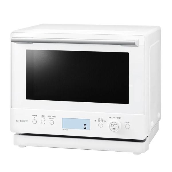 SHARP シャープ PLAINLY 過熱水蒸気オーブンレンジ 27L RE-WF276-W ホワイ...