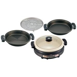 象印(ZOJIRUSHI) グリル鍋 あじまる 5.3L 土...