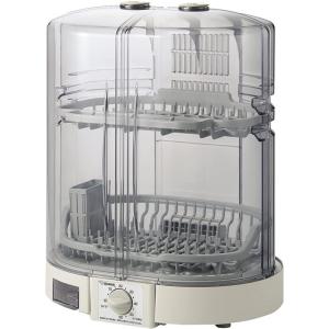 象印(ZOJIRUSHI) 食器乾燥機 縦型 80cmロング排水ホースつき グレー EY-KB50-HA[EYKB50HA] -人気商品-