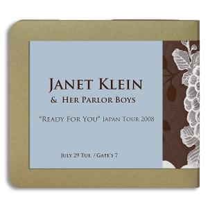 ジャネット・クライン Janet Klein and HER PARLOR BOYS/ 2008.07.29/Gates 7/ 2CD(-R)｜hoyhoy-records