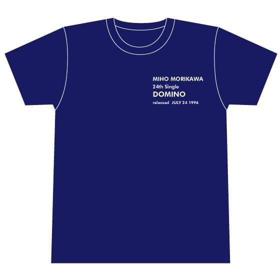 【Tシャツ】森川美穂 /「DOMINO」リリース 20周年記念