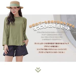 水着 レディース 体型カバー ビキニ 長袖シャ...の詳細画像1