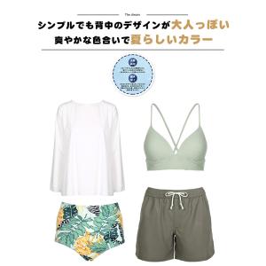 水着 レディース 体型カバー ビキニ 長袖シャ...の詳細画像4