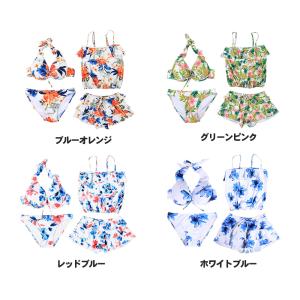 水着 レディース タンキニ 体型カバー ビキニ...の詳細画像3