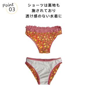 キッズ 水着 女の子 セパレート Tシャツ ビ...の詳細画像5